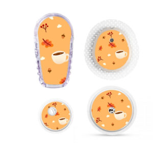 Stickers Automne - Fond cup of coffee