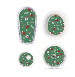 Stickers Hiver - Fond "HoHoHo"