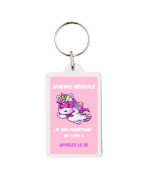 Porte-clés DT2 - Licorne