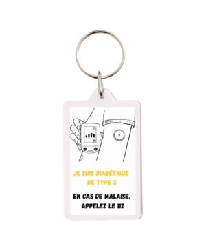 Porte-clés DT2 - Lecteur de glycémie