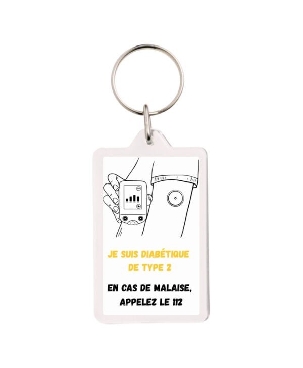 Porte-clés DT2 - Lecteur de glycémie