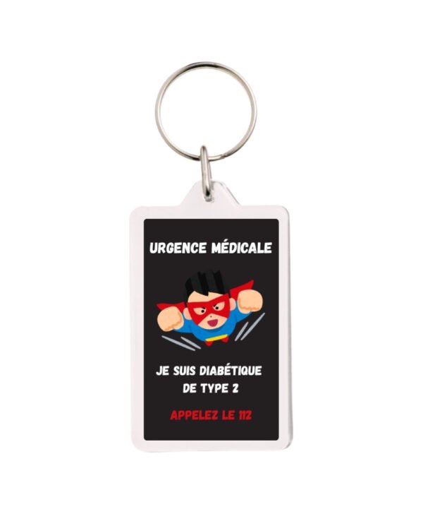 Porte-clés DT2 - Super-Héros