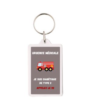 Porte-clés DT2 - Camion de Pompier