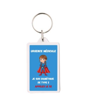Porte-clés DT2 - Super-Héros Fille