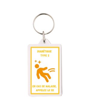 Porte-clés DT2 - Jaune