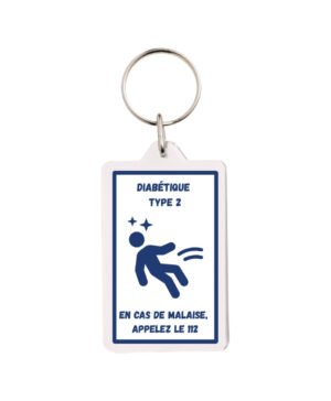 Porte-clés DT2 - Bleu