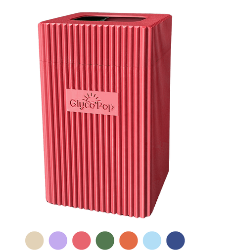 Cache DASRI Rouge Framboise