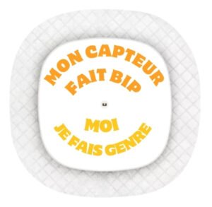 Stickers Medtronic Simplera Sync - Mon capteur fait bip, moi je fais genre