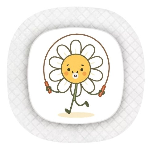 Stickers Medtronic Simplera Sync - Fleurs