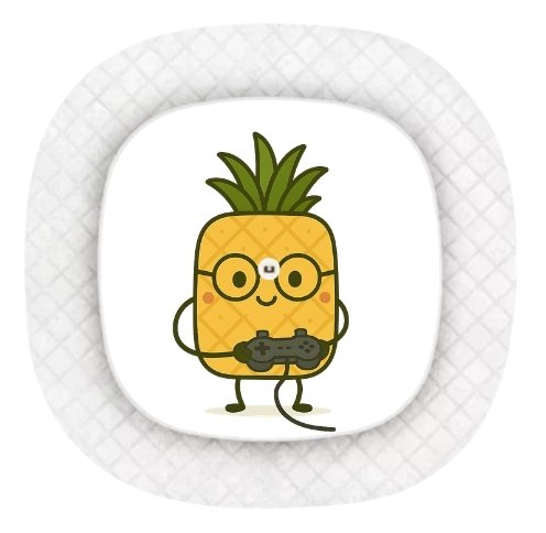 Stickers Medtronic Simplera Sync - Ananas