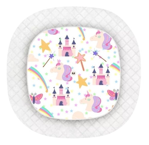 Stickers Medtronic Simplera Sync - Fond Princesse