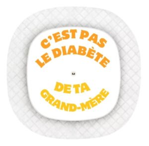 Images produits Simplera (67) Stickers Medtronic Simplera Sync - C'est pas le diabète de ta grand-mère