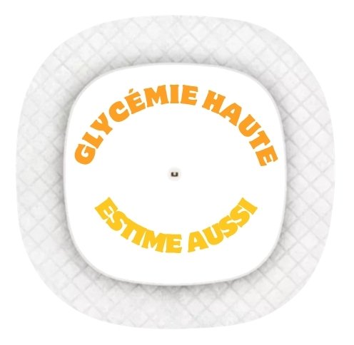 Stickers Medtronic Simplera Sync - Glycémie haute estime aussi