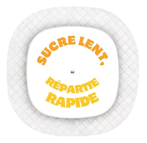Images produits Simplera (73) Stickers Medtronic Simplera Sync - Sucre lent, répartie rapide