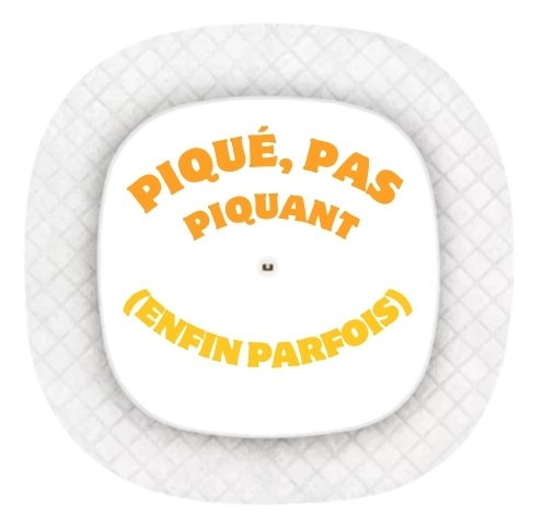 Stickers Medtronic Simplera Sync - Piqué, pas piquant (enfin parfois)