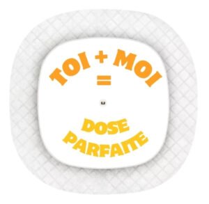 Stickers Medtronic Simplera Sync - Toi + Moi = Dose parfaite