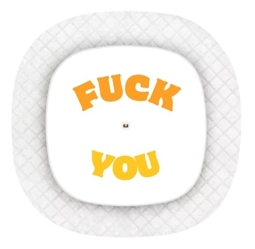 Images produits Simplera (92) Stickers Medtronic Simplera Sync - Fuck You