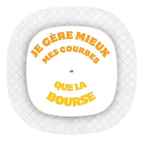 Stickers Medtronic Simplera Sync - Je gère mieux mes courbes que la bourse