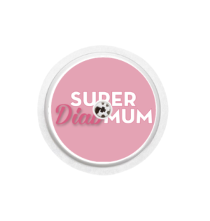 Stickers FS2 - DiabMum Stickers Capteur de Glycémie Super Diab Mum | DiabAide