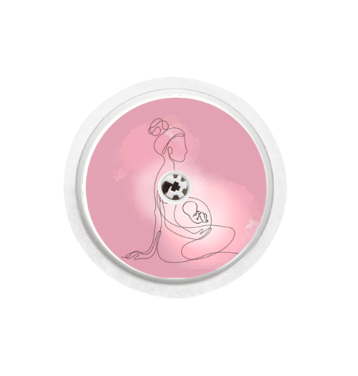 Stickers FSL 2 - Femme Stickers Capteur de Glycémie Femme | DiabAide